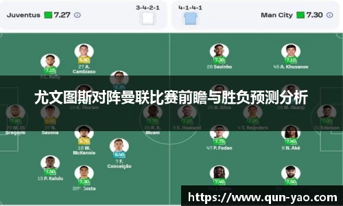 尤文图斯对阵曼联比赛前瞻与胜负预测分析